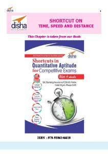Disha Publication Shortcut on Time & Work