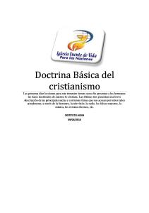 DOCTRINAS BÁSICAS DEL CRISTIANISMO
