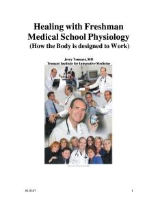 Dr Tennant Patient Get Well Workbook 01.02.07