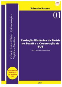 EBOOK GRATUITO - HISTÓRIA DA SAÚDE NO BRASIL - PROF. RÔMULO PASSOS