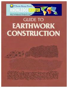 eBook - Guide to Earthwork Construction