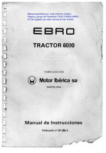 Ebro 6090 Manual