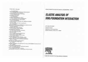 Elastic Analysis of Soil-Foundation Interaction-Selvadurai.pdf