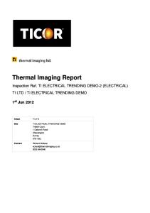 Electrical Sample Report