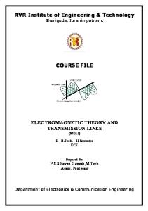 EMTL Course File