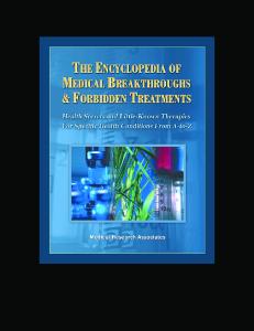 Encyclopedia of Medical Breakthroughs