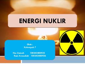 Energi Nuklir