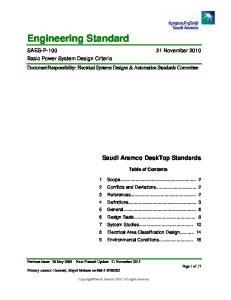 Engineering Standard