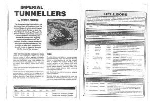 Epic 40k 3rd Edition Imperial Tunnellers