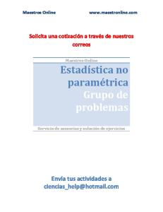 estadistica no parametrica