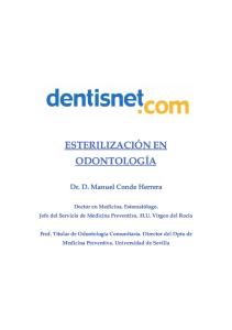 Esterilización en Odontología