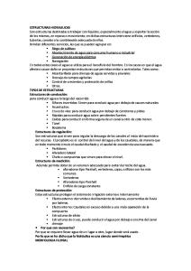 ESTRUCTURAS HIDRAULICAS-resumen