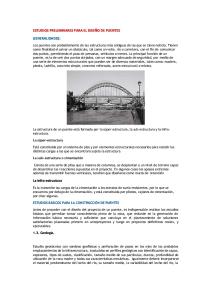 Estudios Geologicos y Geologocos Para Puentes