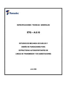 ETG-A.0.10 Diseño Fundaciones Julio 2006