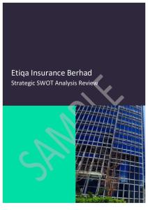 Etiqa Insurance Berhad -