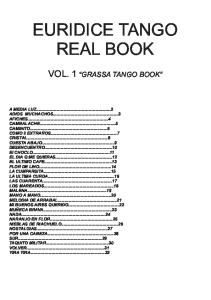 Euridice Tango Real Book - Vol.1 Grassa Tango Book - BUENO - CLASICOS.pdf