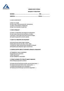 Examen de Bloqueo y Etiquetado