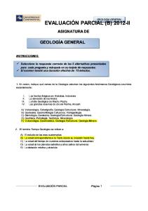 Examen Parcial Geologia General B 12 II