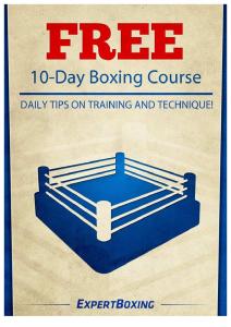 Expert Boxing Free Boxing Course