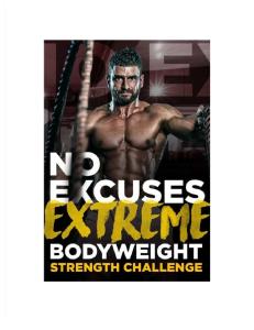 Extreme Bodyweight Strength Challenge