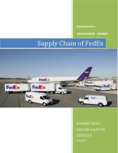 FedEx Project Report