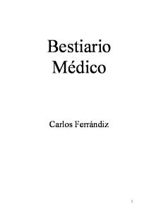 Ferrandiz Carlos - Bestiario Medico