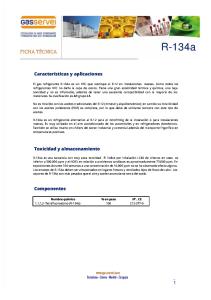 Ficha Tecnica R134A