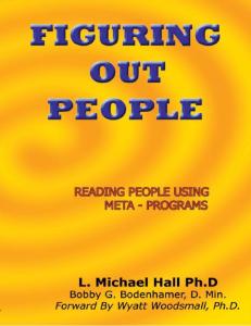 Figuring Out People Michael Hall