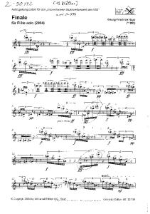 Finale for Flute