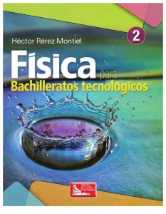 Física 2 Para Bachilleratos Tecnológicos_héctor Pérez Montiel