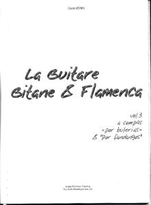 FLAMENCO-PARTITURAS-Claude Worms - La Guitare Gitane & Flamenca - Vol 3