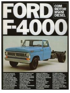 Ford F-4000 anos 70