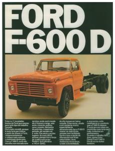 Ford F-600D anos 70