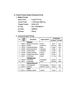 Formula Pumpris 20 Mg PT INWARIS Corp Indo