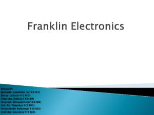 Franklin Electronics