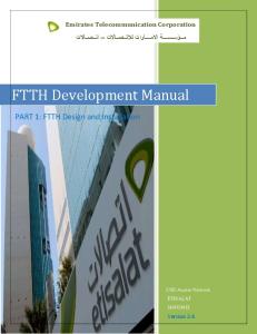 FTTH - Development Manual - Part 1
