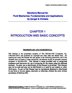 FUNDAMENTALS OF FLUID MECHANICS, Cengel Cimbala Solutions Chap01.pdf