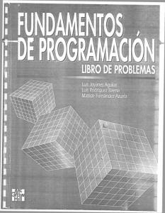 Fundamentos de Programacion Libro de Problemas Luis Joyanes