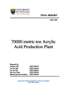 G06 Aryclic Production