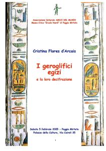 Geroglifici Egizi