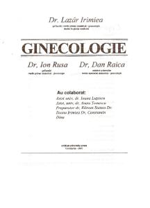Ginecologie (Irimiea) Constanța., 2001