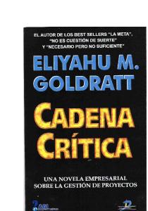 Goldratt,Eliyahu Cadena Critica