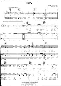 Goo Goo Dolls - Iris Piano Sheet Music.pdf