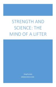 Greg Nuckols - Strength and Science eBook PDF