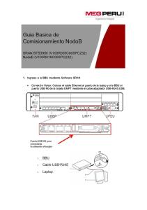 Guia Para Up-grade de Software y Carga de Script en BBU3900 v1.01