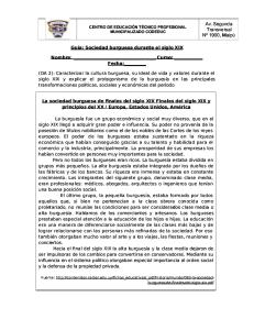 Guia Sociedad Burguesa Siglo XIX