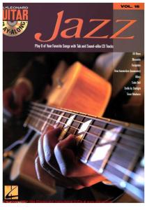 Guitar Play-Along Vol. 16 - Jazz.pdf