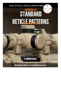 Handbook of Standard Reticle Patterns Ver.10
