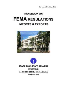 HANDBOOK ON FEMA REGULATIONS