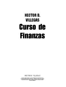 Hector Villegas - Curso de Finanzas Dere